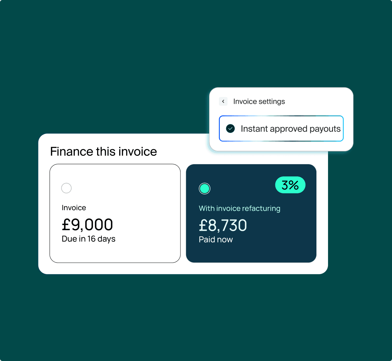 Get paid sooner