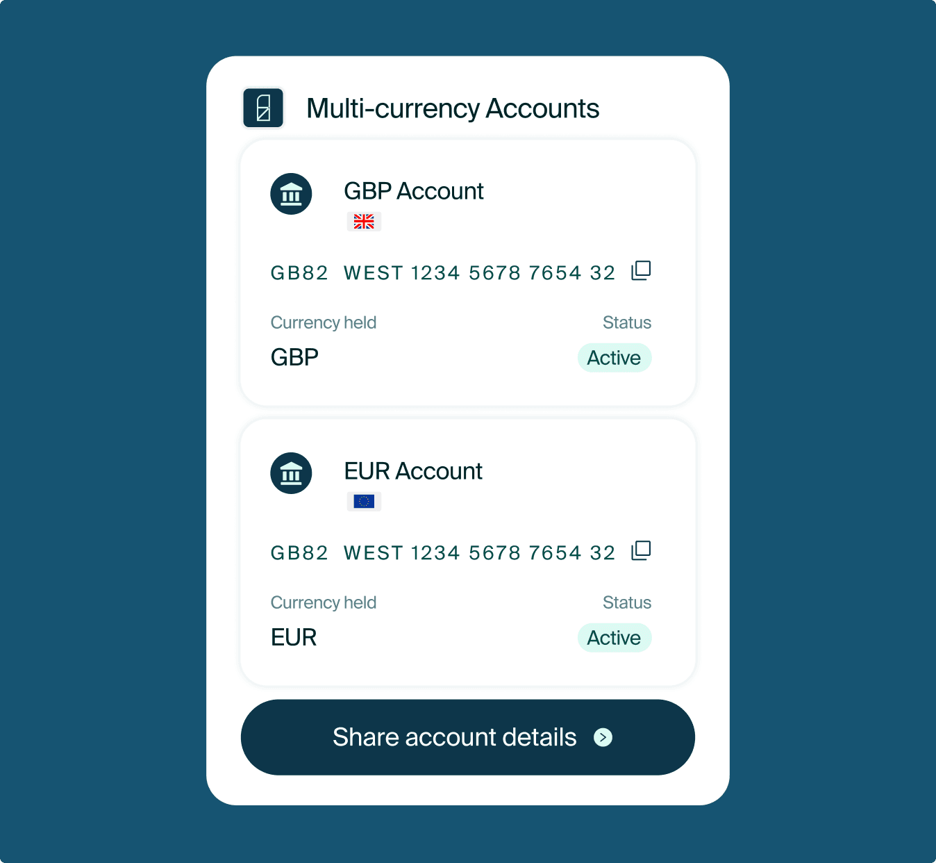 Collect in multiple currencies