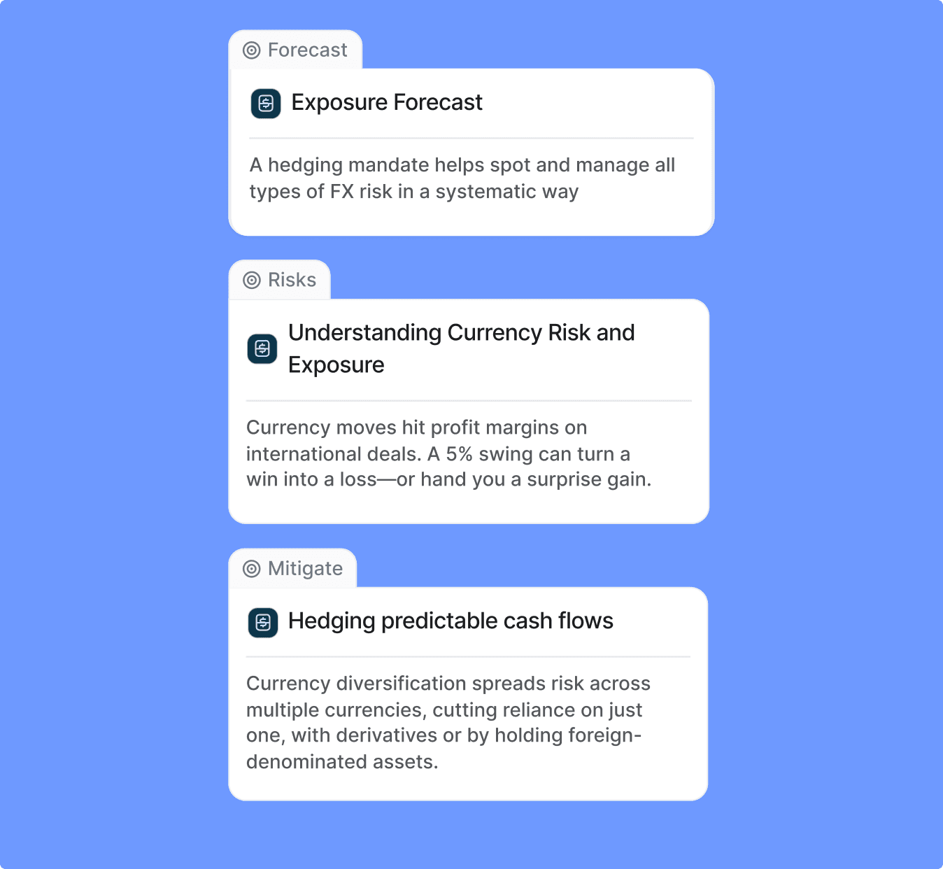 Take control of your FX risk