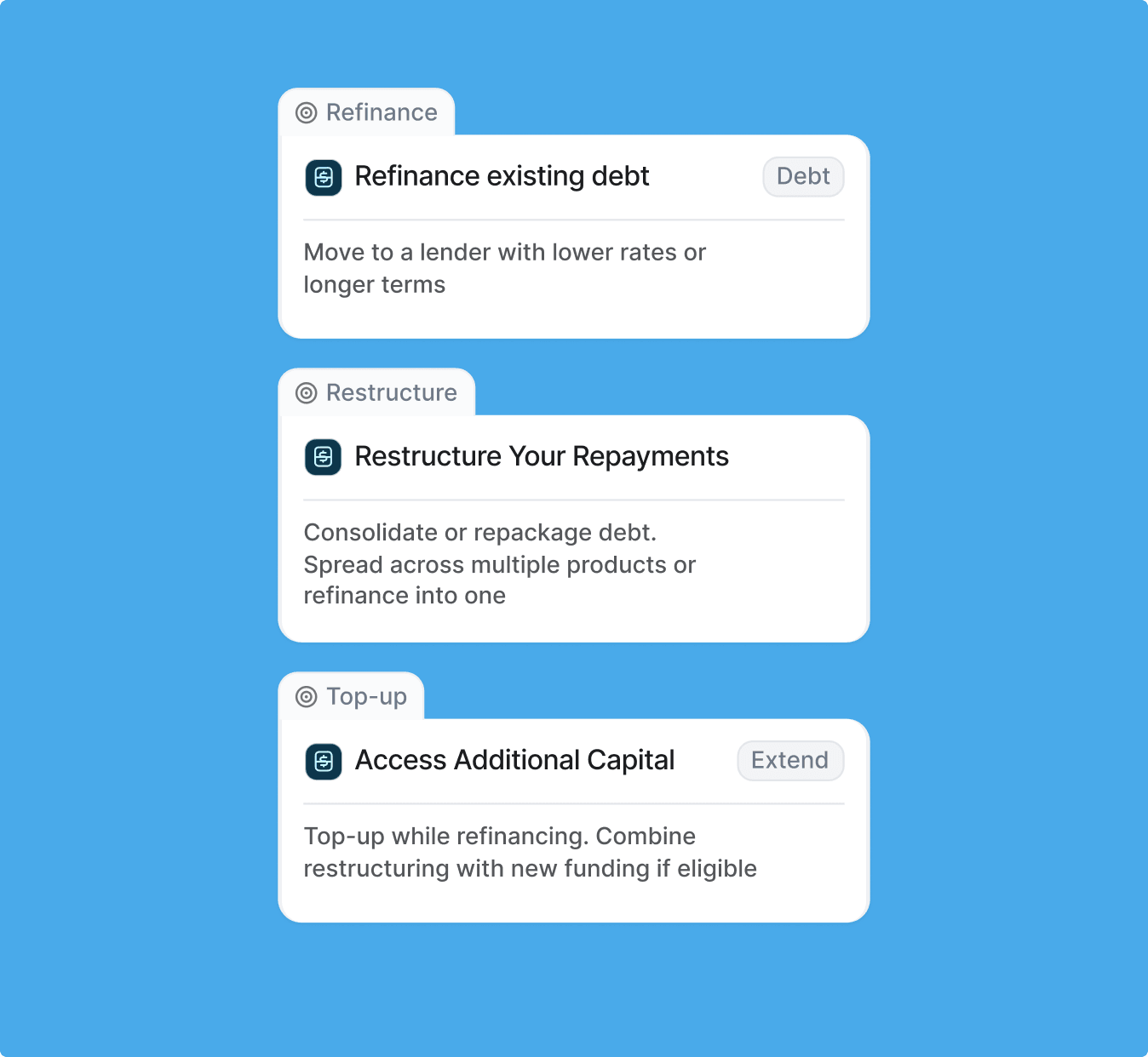 Reshape your debt. Regain control.